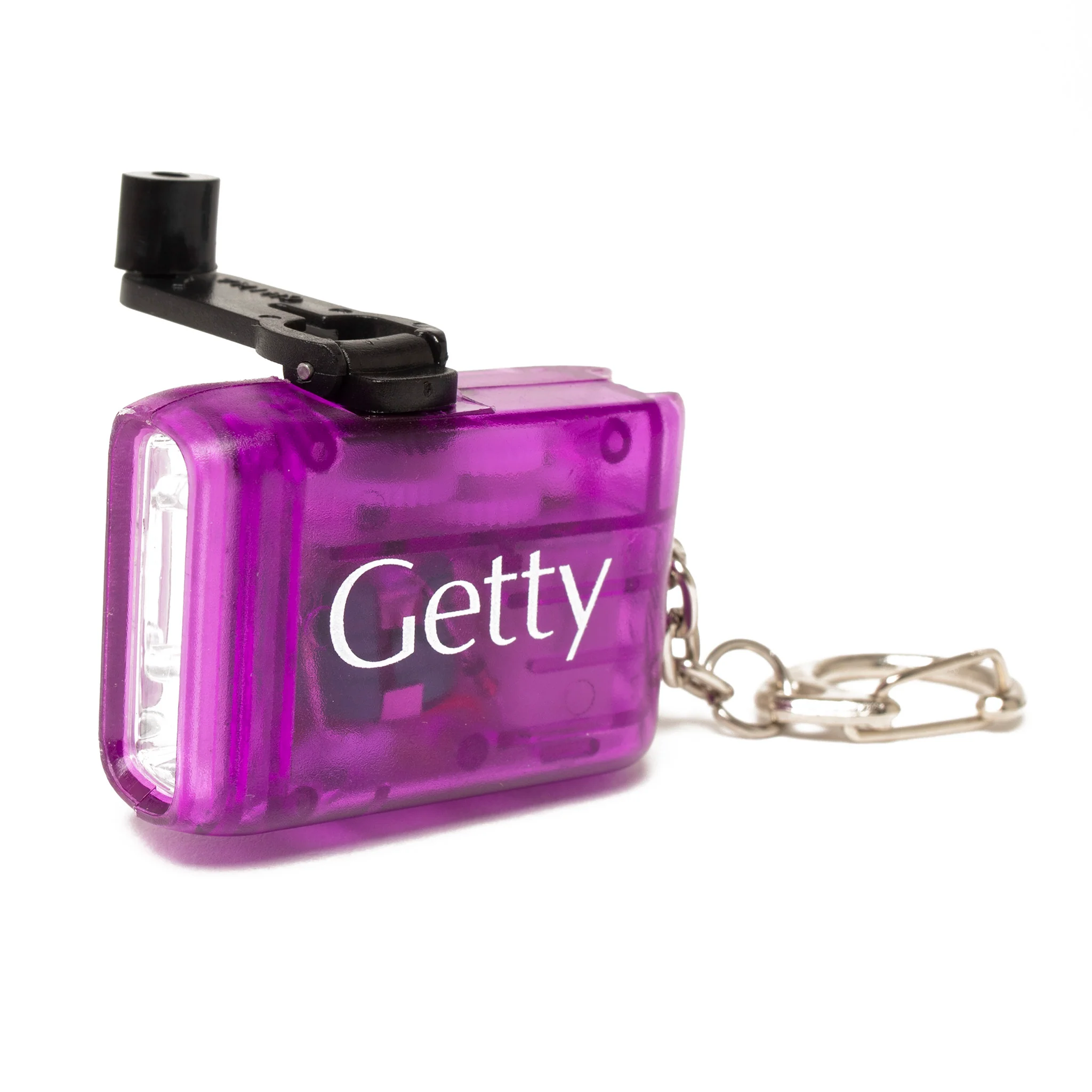 Getty Logo Flashlight Keychain - Image 3