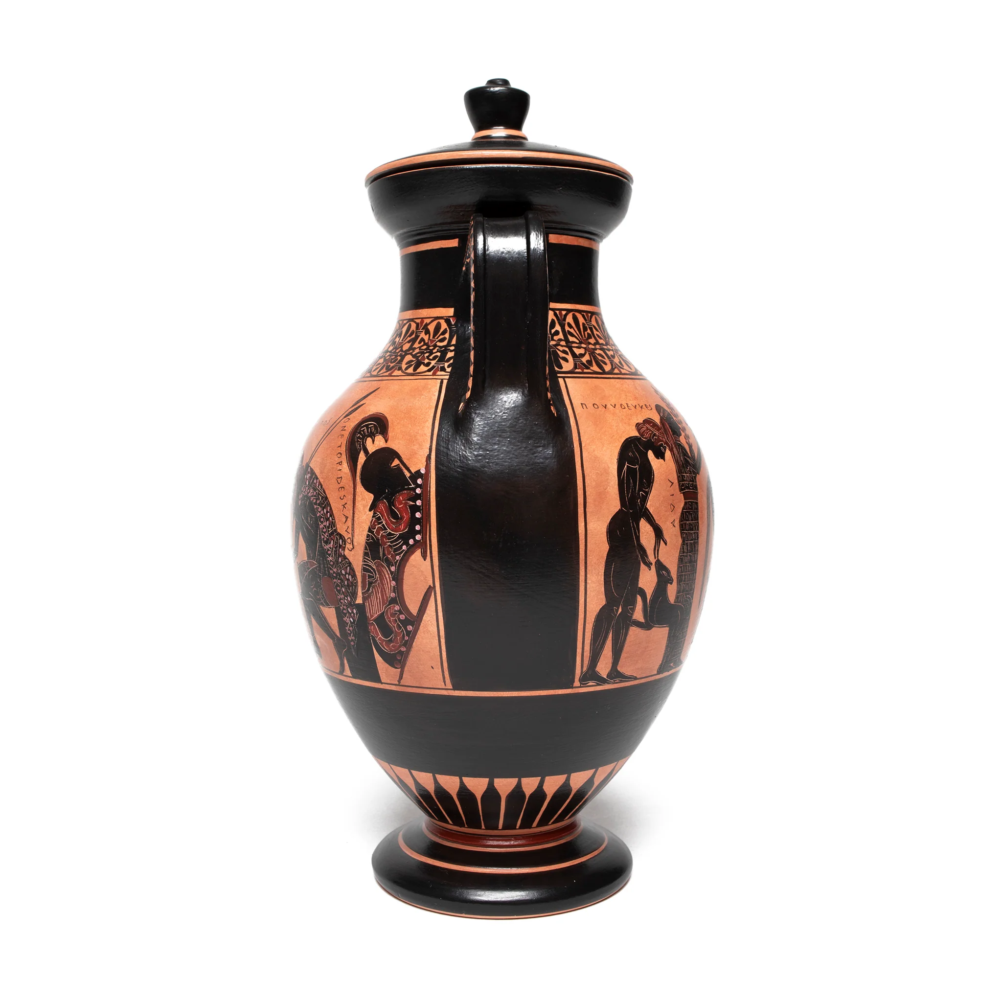 Greek Vase - Belly Amphora (8.5" High) - Image 3