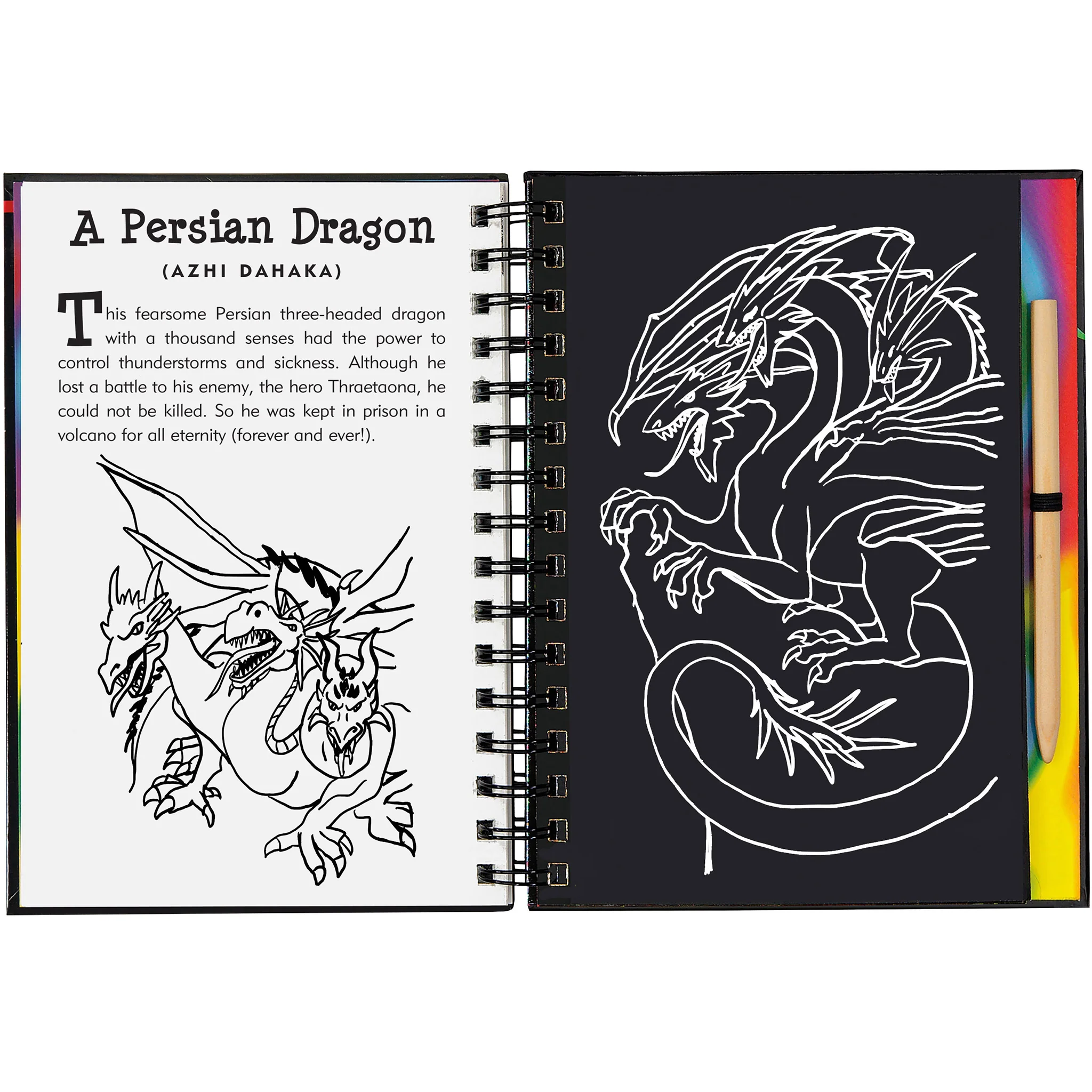 Scratch & Sketch - Dragons & Mythical Creatures - Image 7