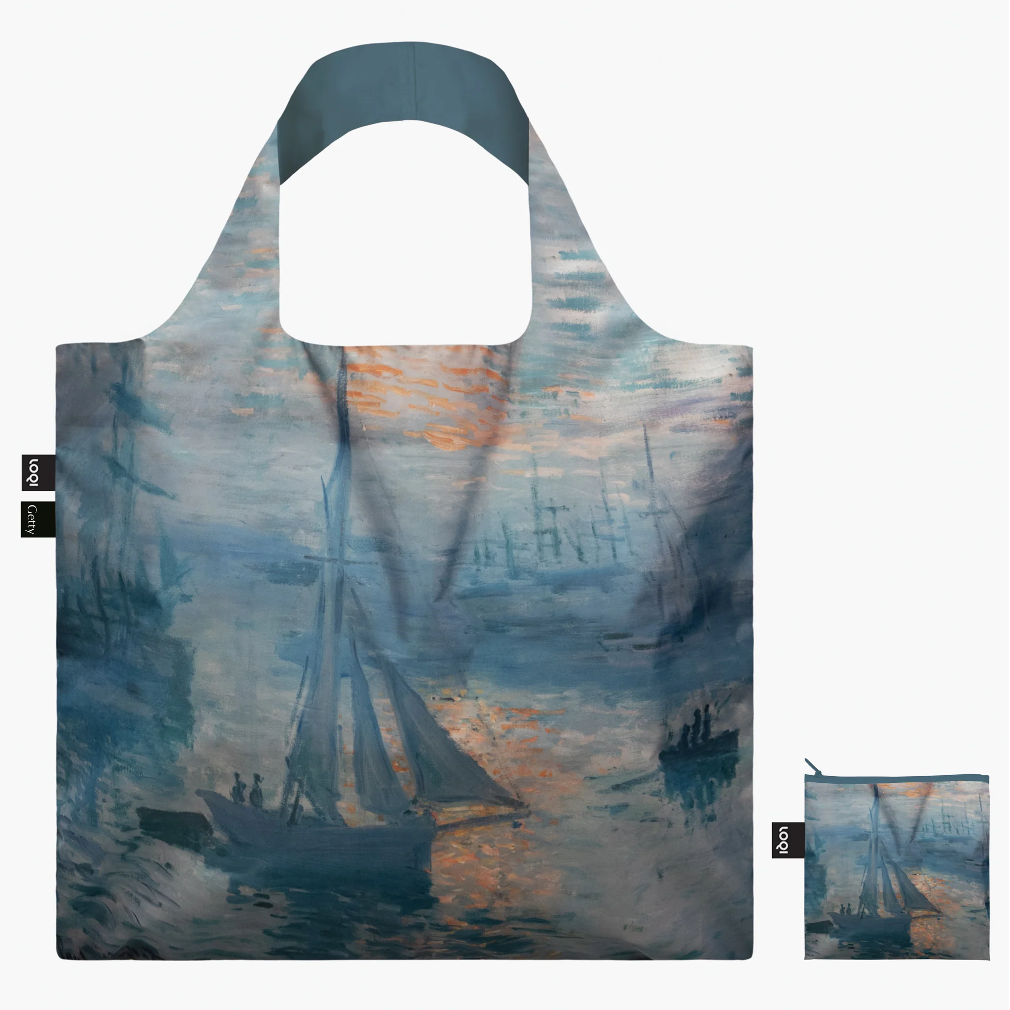 Tote Bag - Monet Sunrise Marine - Image 3