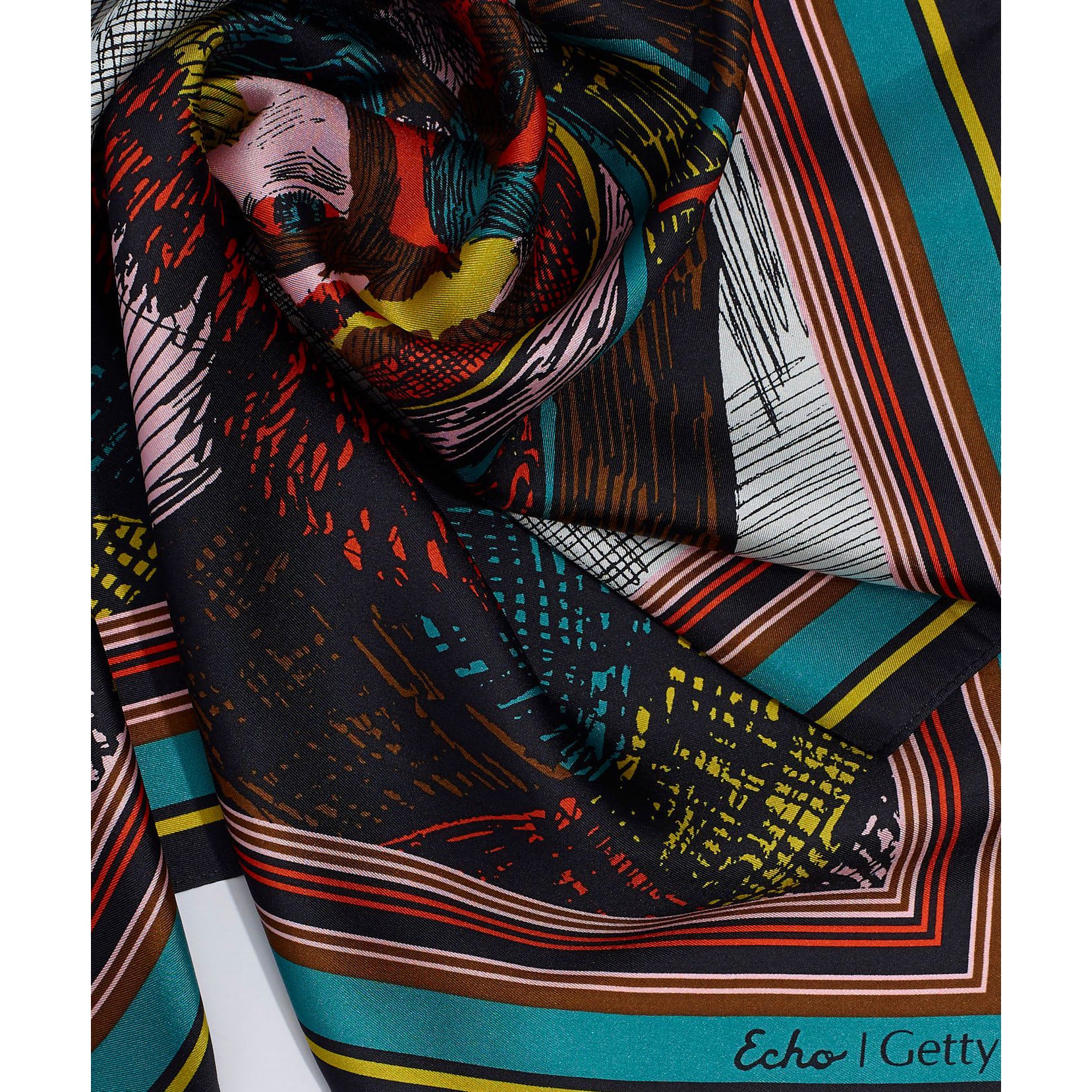 Van Gogh Portrait of Joseph Roulin Silk Neckerchief Scarf - Image 3