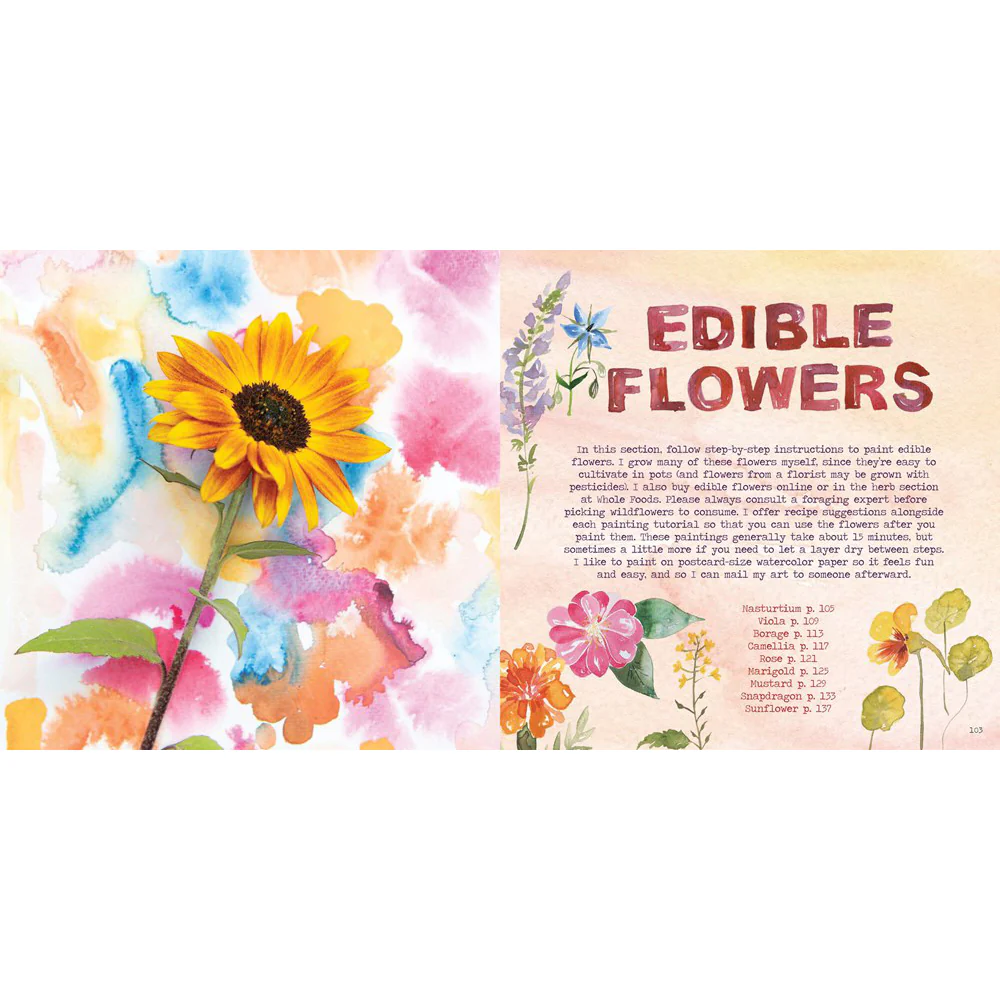 The Watercolor Feast: Learn to Paint Simple Fruits, Vegetables and Flowers - Image 4